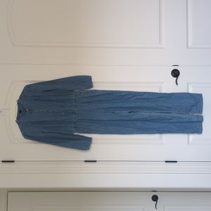 Girls denim jumpsuit